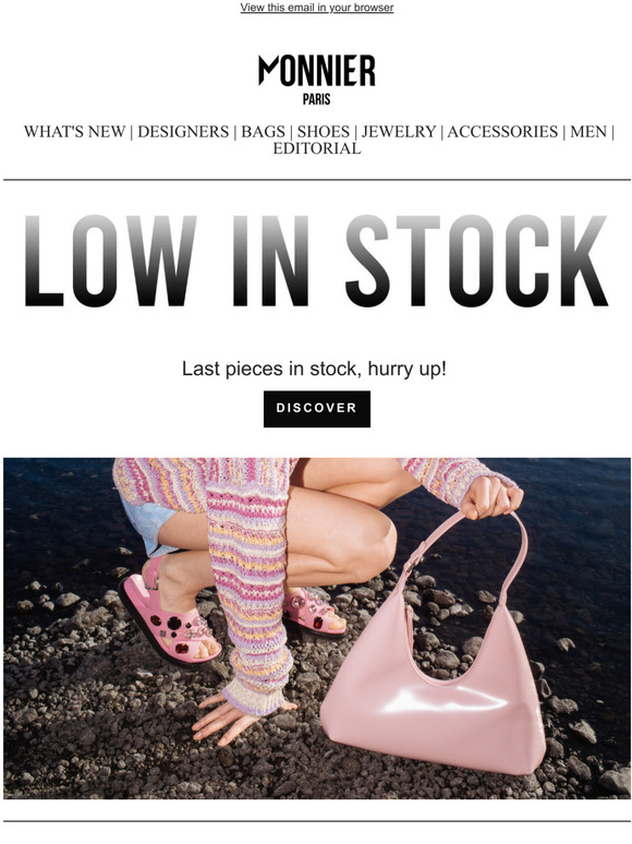 ALERT: LOW IN STOCK