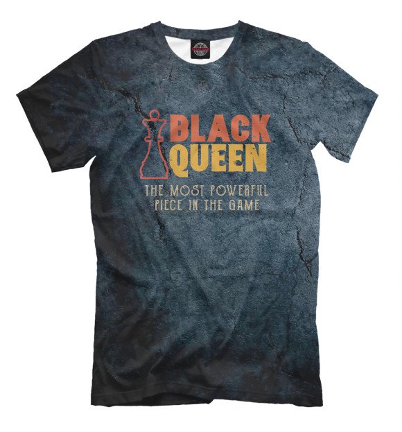 Мужская футболка Black Queen