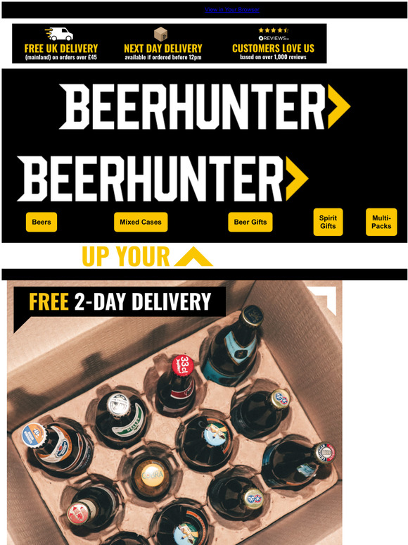 beerhunter Get free twoday delivery on beers from Beerhunter Milled