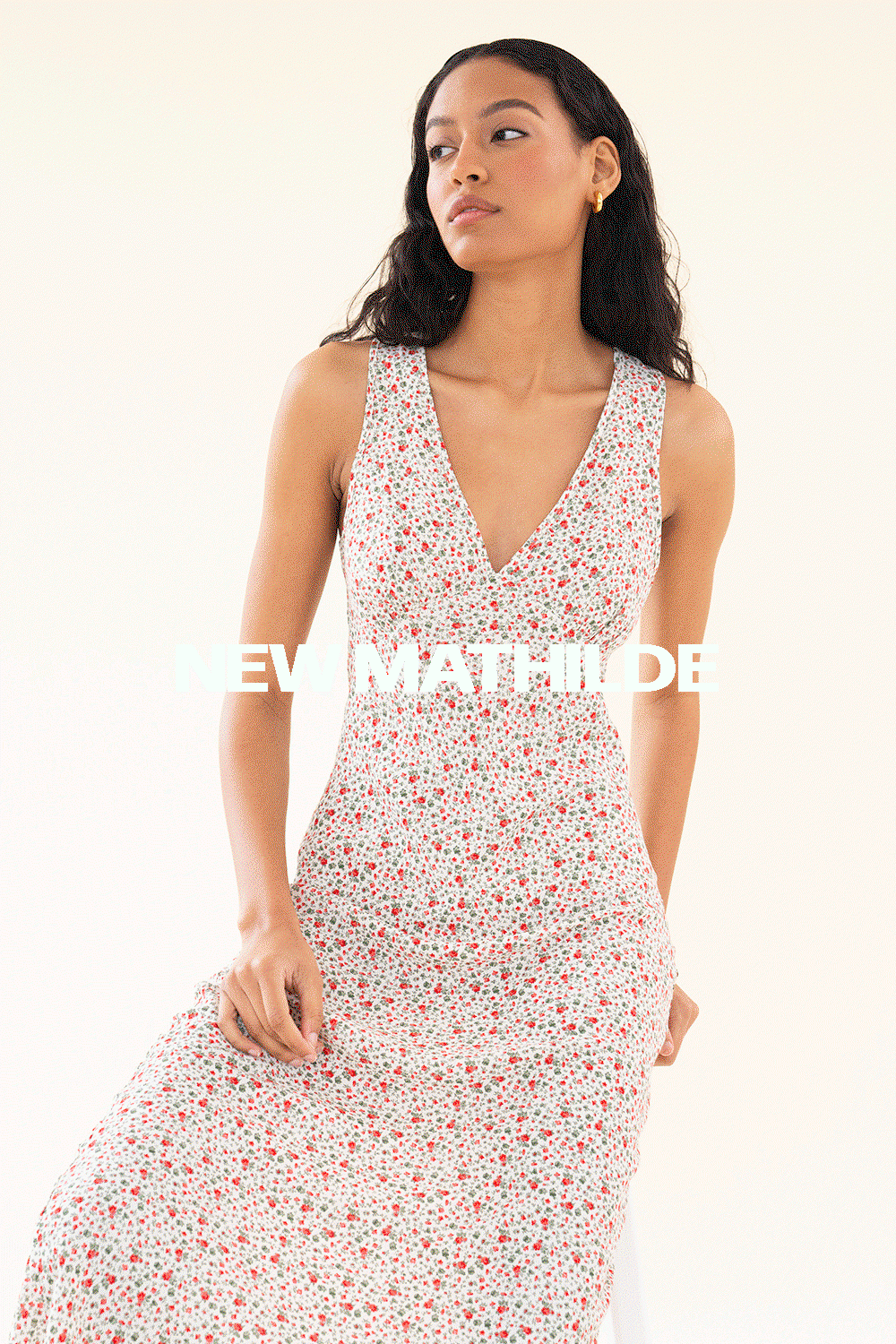 knee length dresses for ladies Free People Cecelia Midi Dress – Shol's boutique main image 0