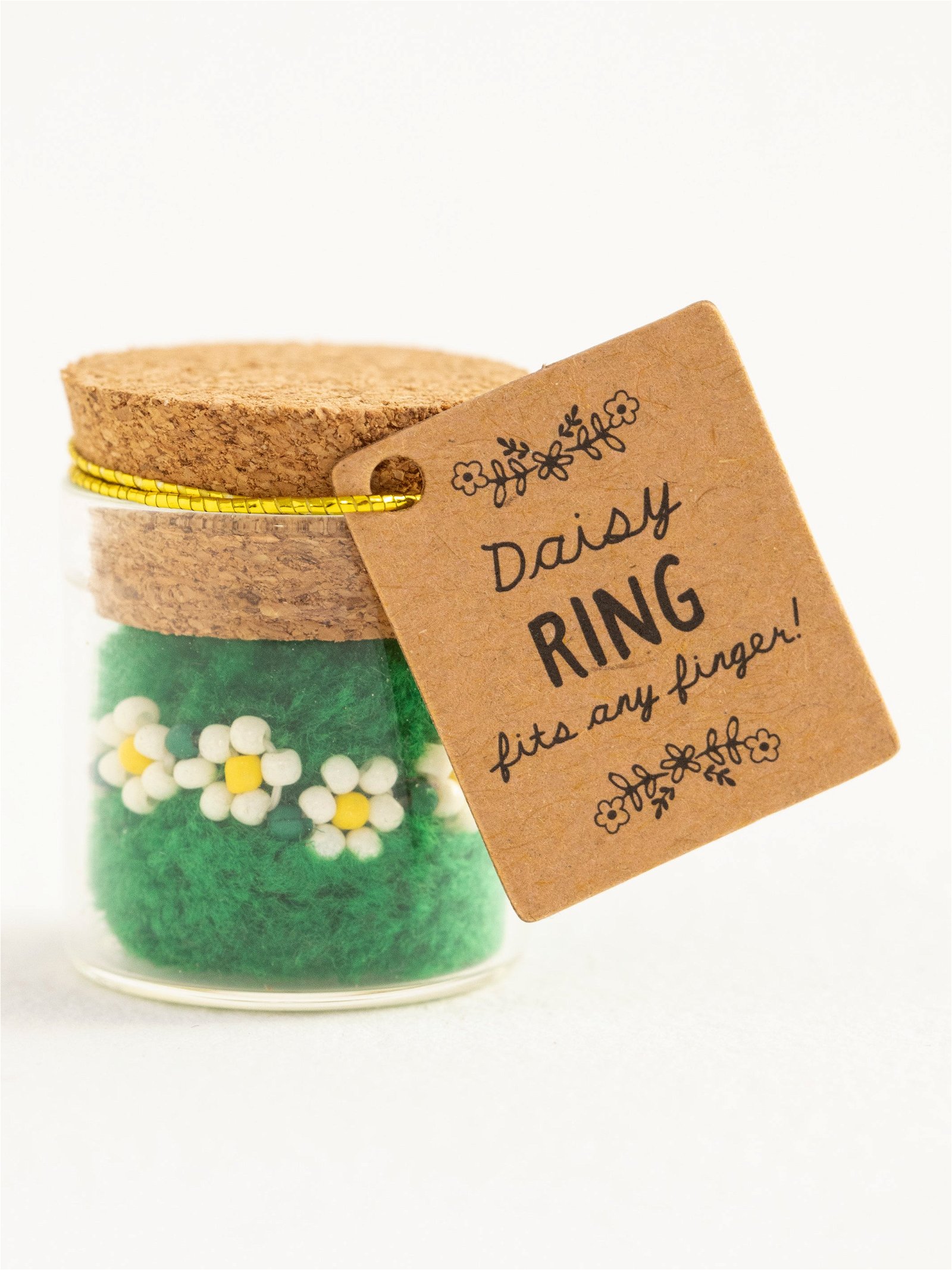 Image of Beaded Daisy Ring