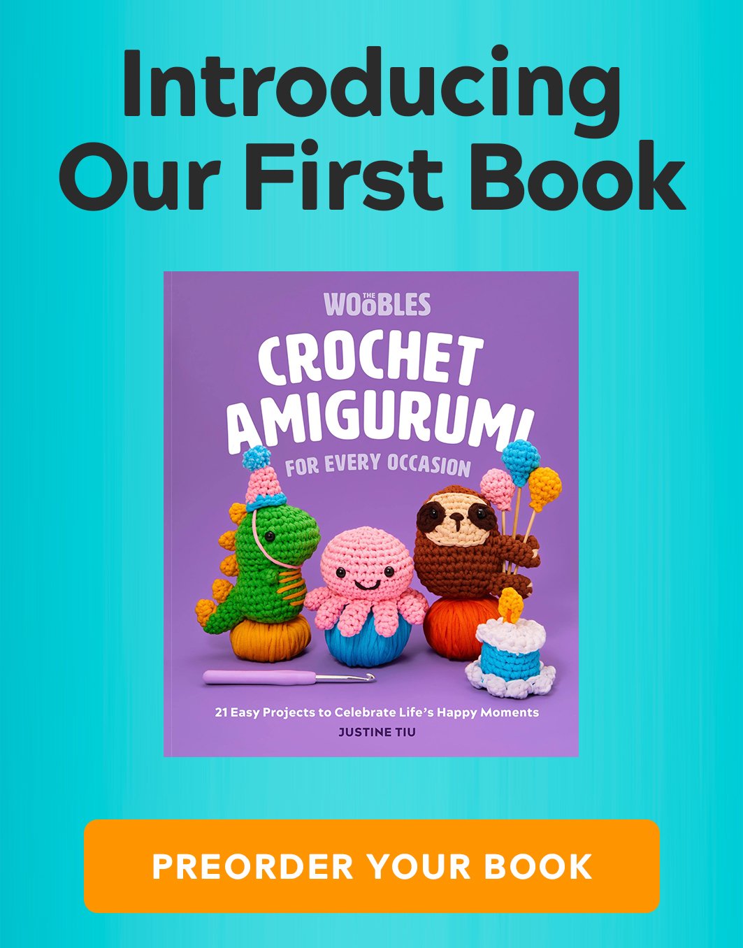 The Woobles: Our first-ever crochet book is here 🧶 📖