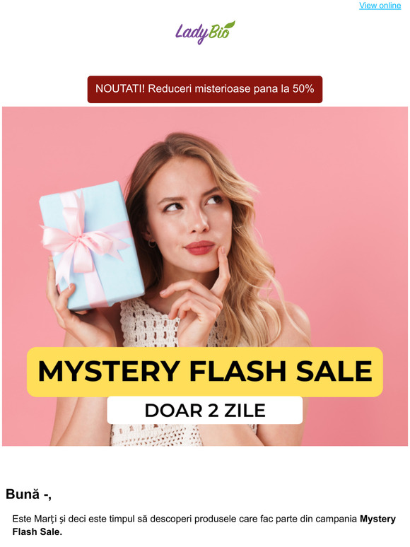 Promotie misteriosa la produse Indiene! Doar azi si maine.