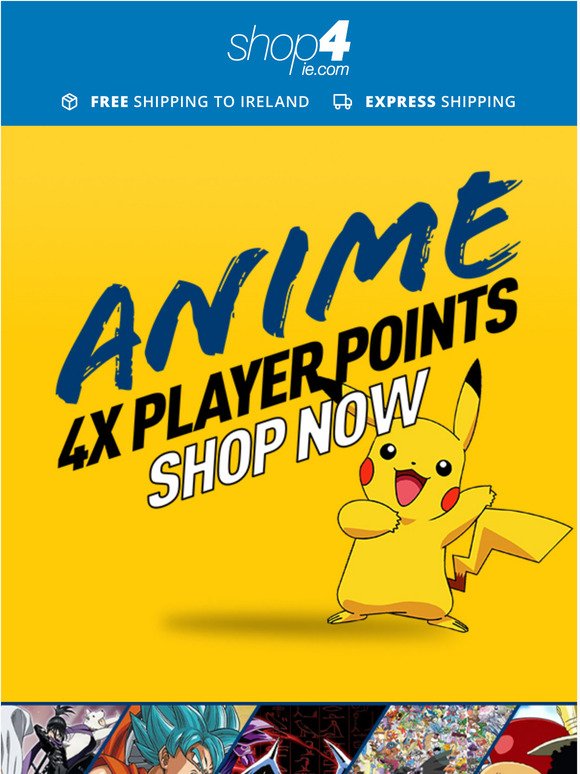 4x Player Points On Anime!