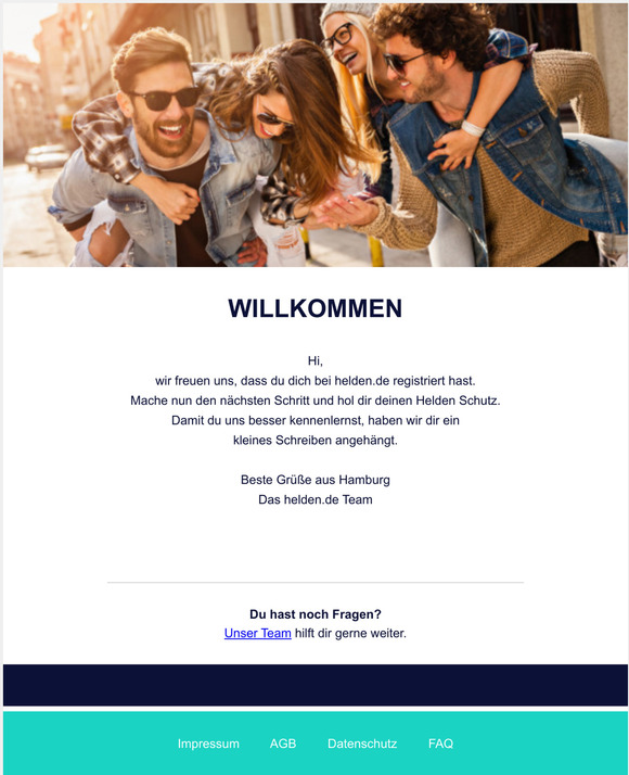 Willkommen bei helden.de