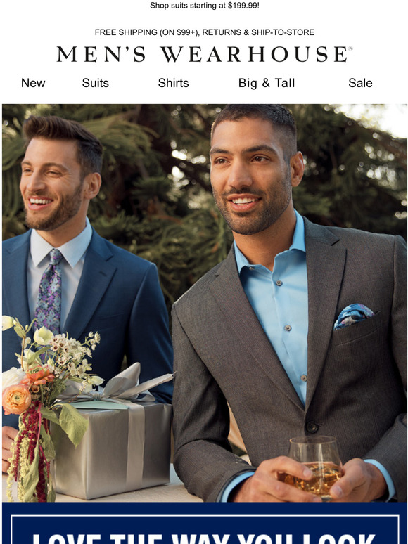 Men's Wearhouse Suit up and LOVE the way you look for all your spring