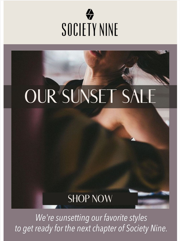 Celebrating a season of change: *50% off everything*