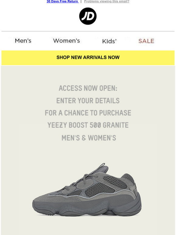 JD Sports (MY): adidas YEEZY Slide 
