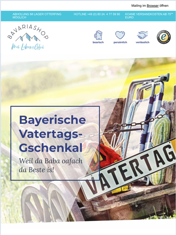 Da beste BABA bahaupts - Vatertag is boid!