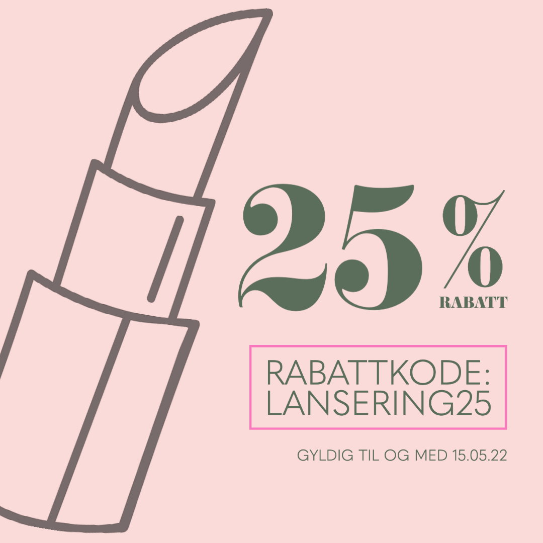 Rabattkode for lansering nye nettsider