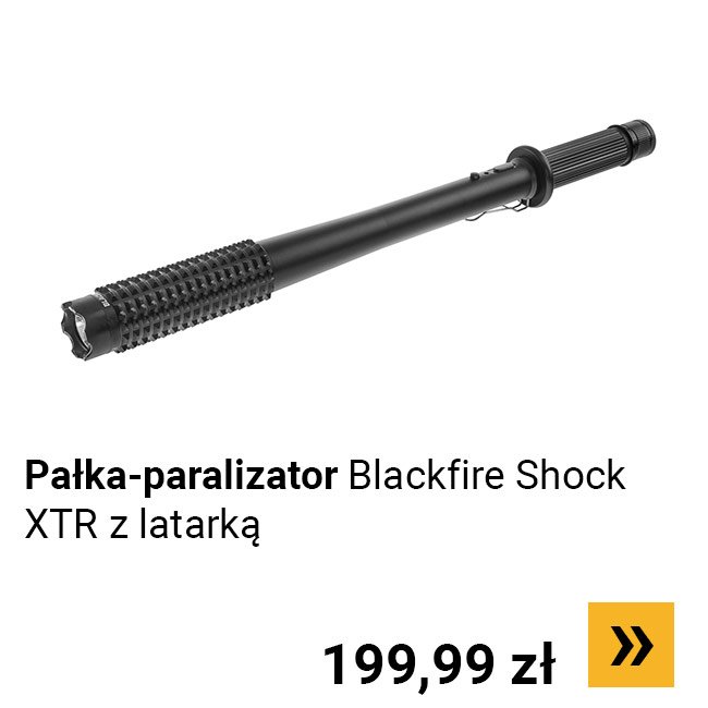 Pałka-paralizator Blackfire Shock XTR z latarką 