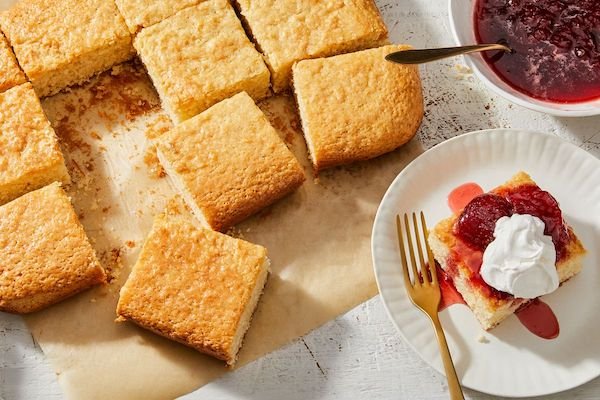 The Simplest Stir-and-Bake Vanilla Cake