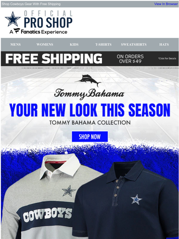 Dallas Cowboys - Check out all the gear from ShopCowboys.com!