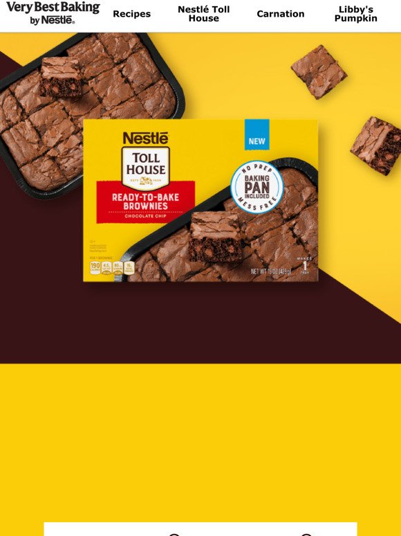 Find NESTLE Toll House Brownies at Meijer