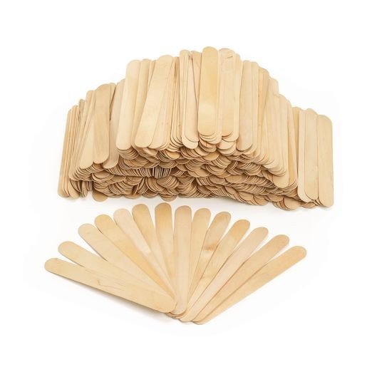Colorations® Jumbo Wood Craft Sticks - 500 Pieces