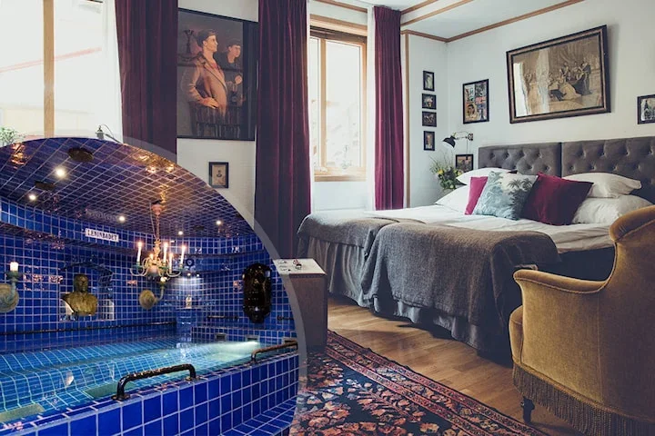 1 natt för 2 i dubbelrum med frukost & spa på Hotell Gästis i Varberg