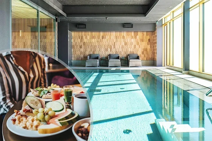 Helg- & vardagsspa med övernattning för 2 inkl. frukost och spaentré