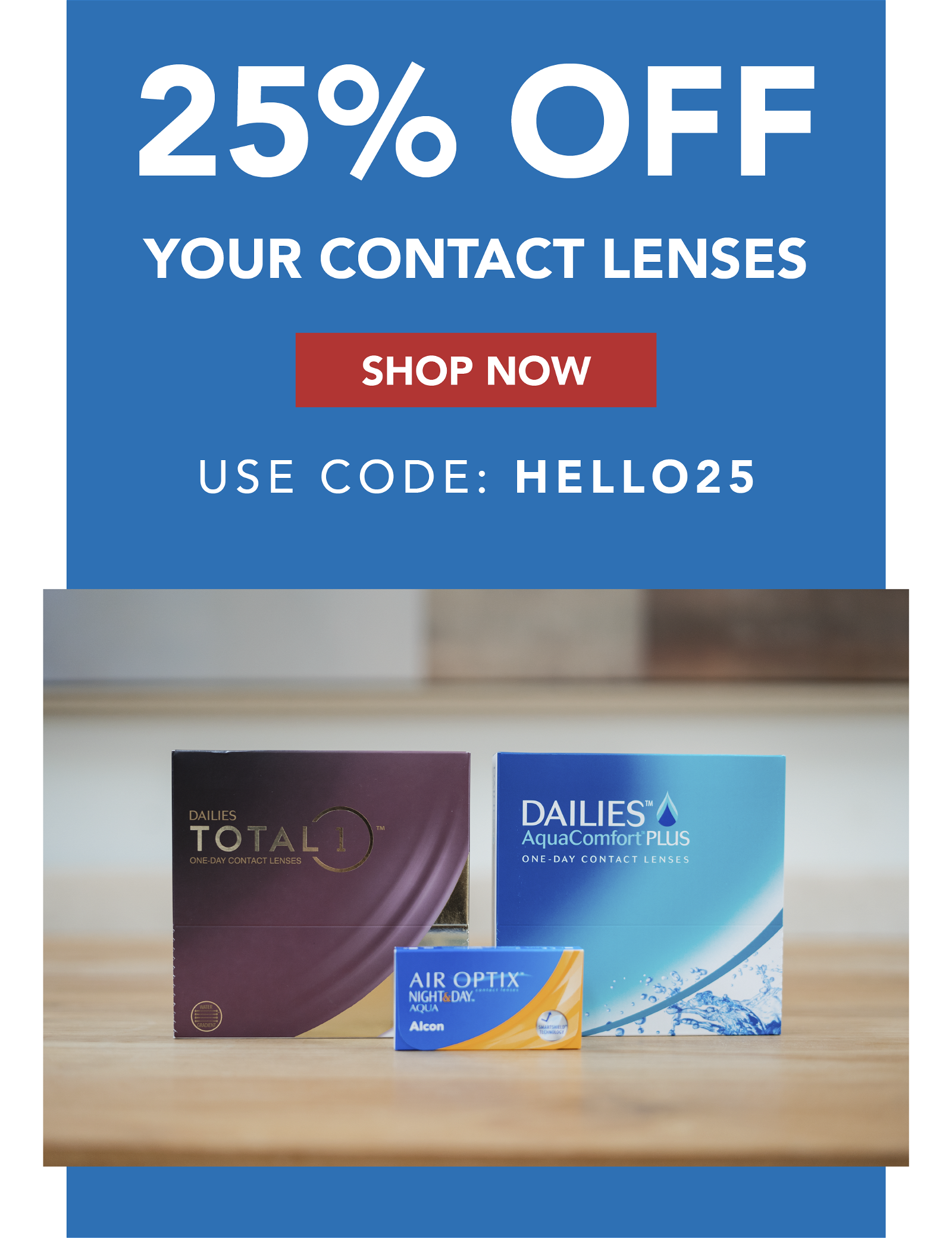 Save BIG on Your Contact Lenses Milled