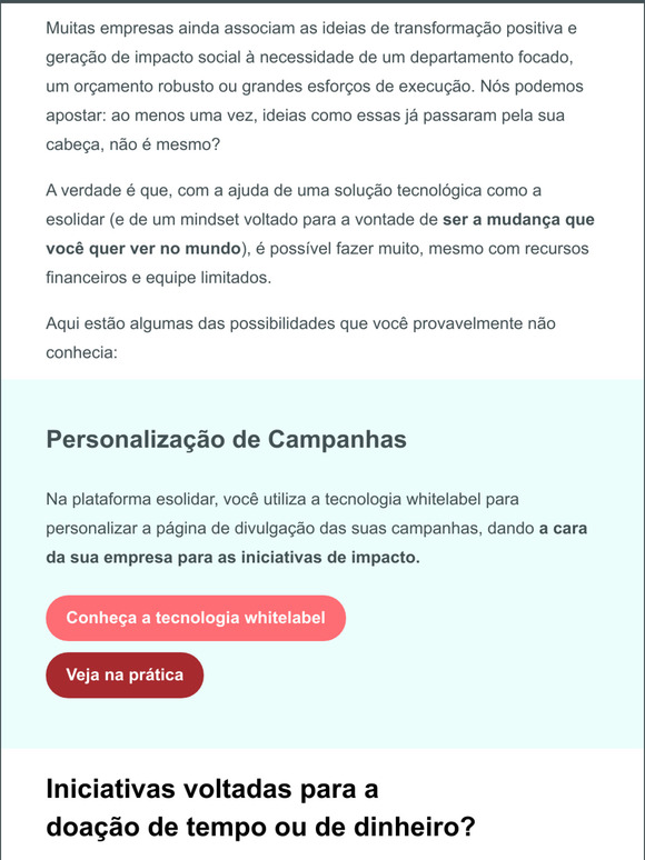 Impacto social sem oramento robusto ou equipe grande? SAIBA COMO!
