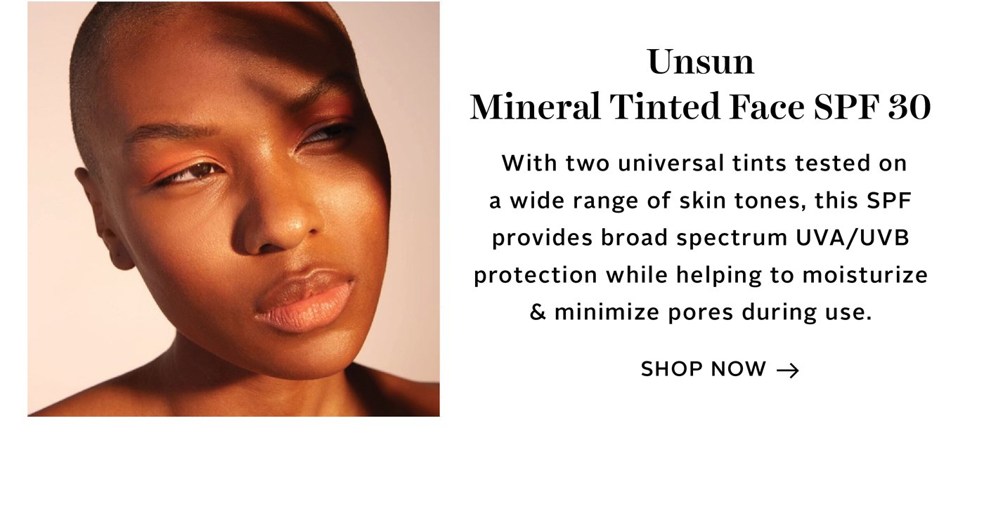 Unsun Mineral Tinted Sunscreen SPF 30