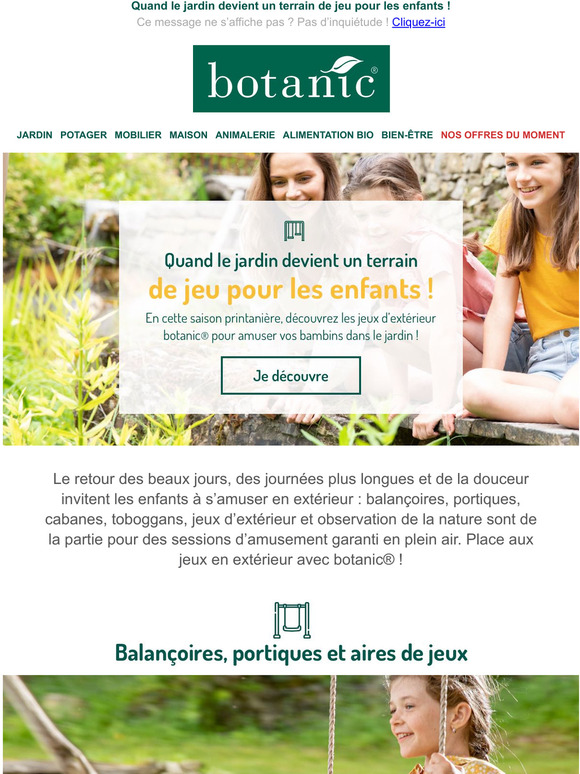 Cabanes de jardin pour enfants : Jeux d'extérieur et mobilier - botanic®