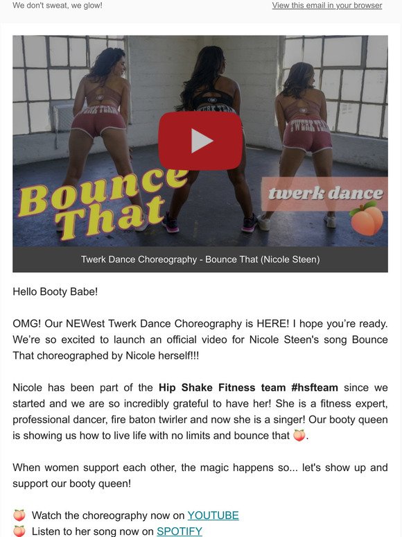 Bounce That Twerk Choreography by Nicole is HERE!