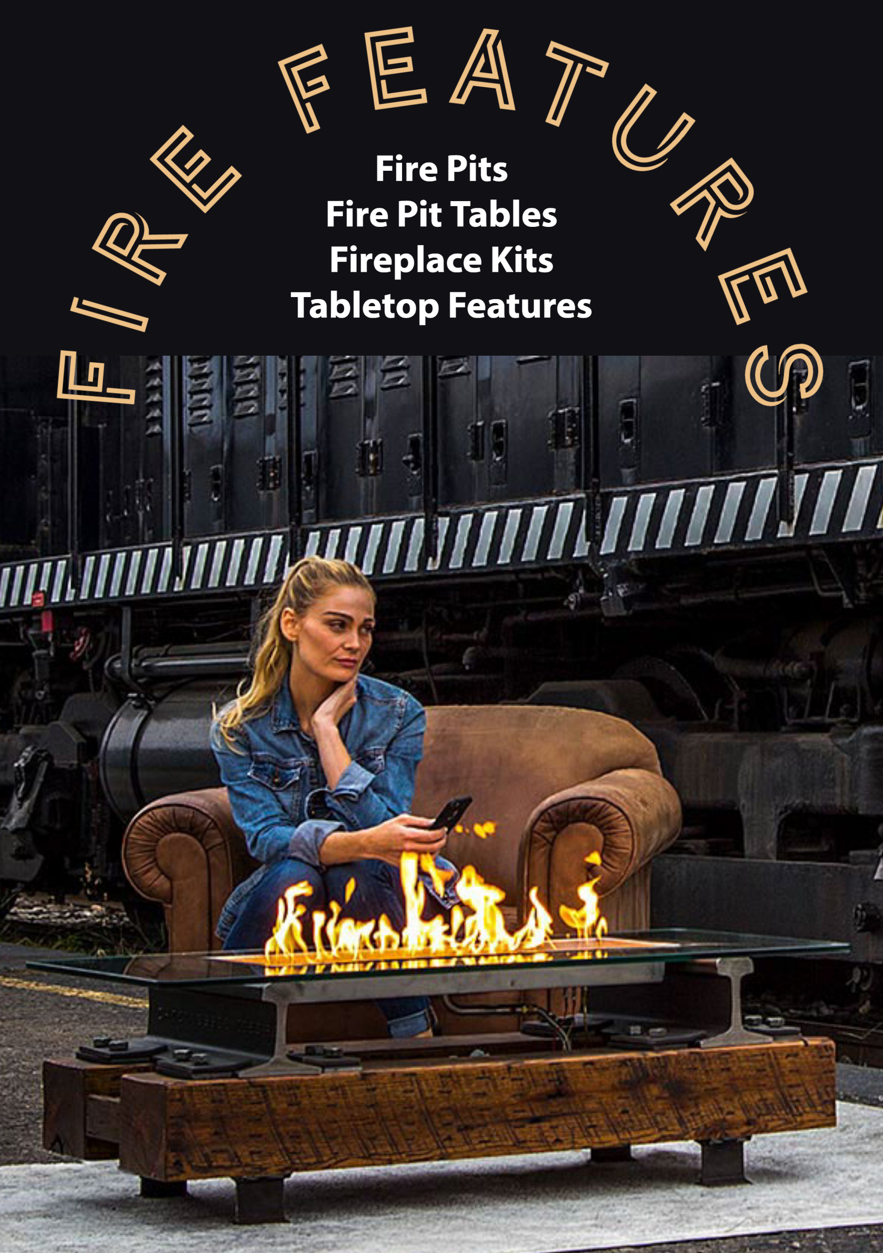 Outdoor Fire Places & Fire Pits