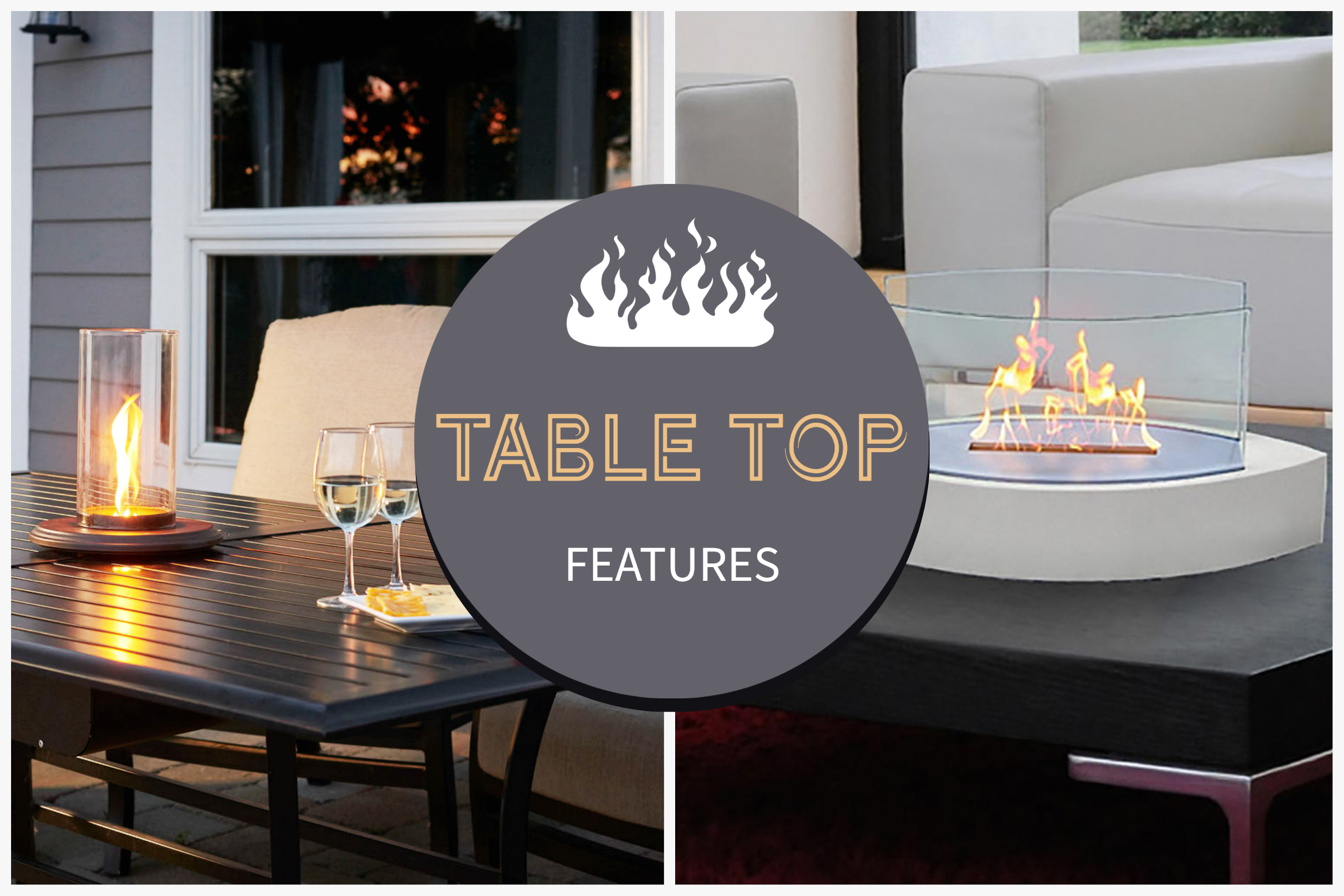 Tabletop Fire Features