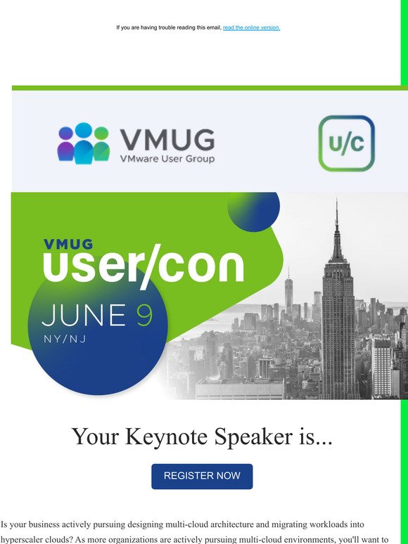 Engage in face-to-face conversations with your peers at the NY/NJ UserCon!