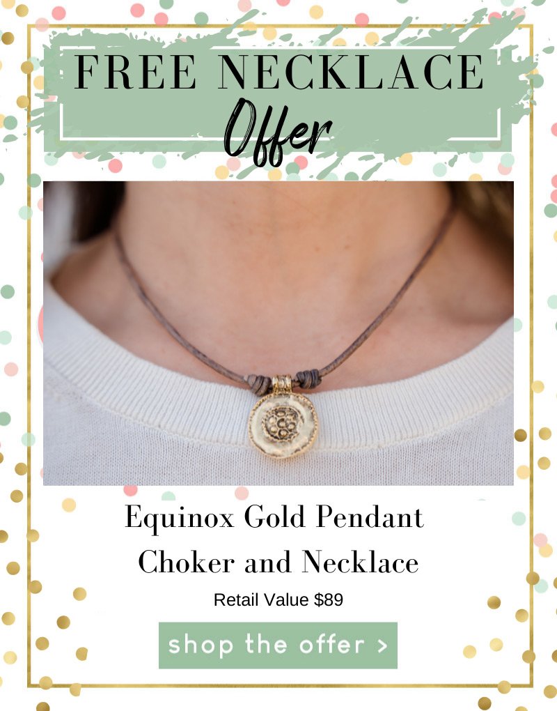 free necklace offer