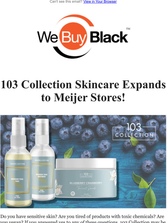 We Buy Black Blackowned skincare in the grocery store?! Absolutely