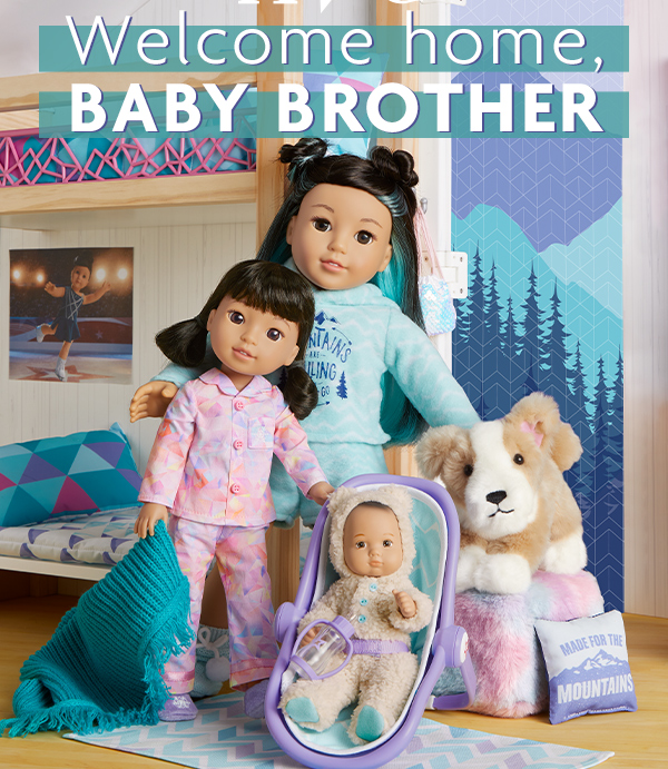 American Girl corinne baby outlet brother blix