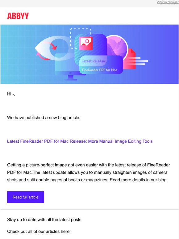 FineReader Blog  Latest FineReader PDF for Mac Release: More Manual Image Editing Tool