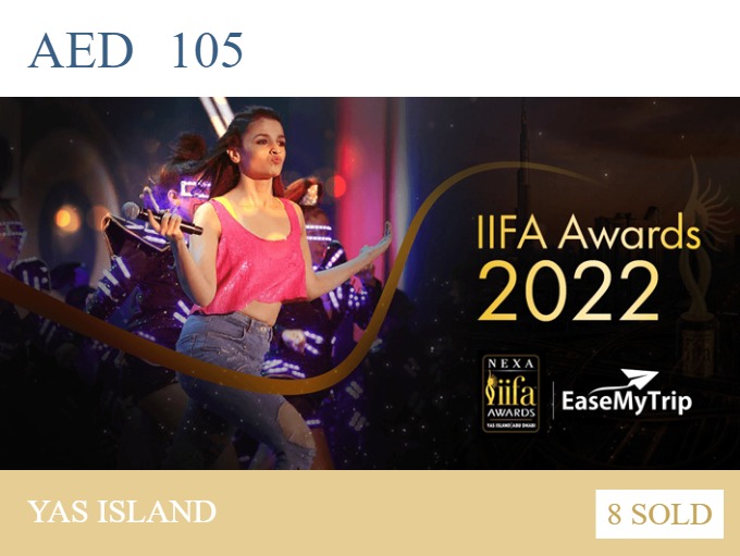 Cobone IIFA Awards 2022 Ticket Museum of Future Ticket The Burj Spa Treatment Milled
