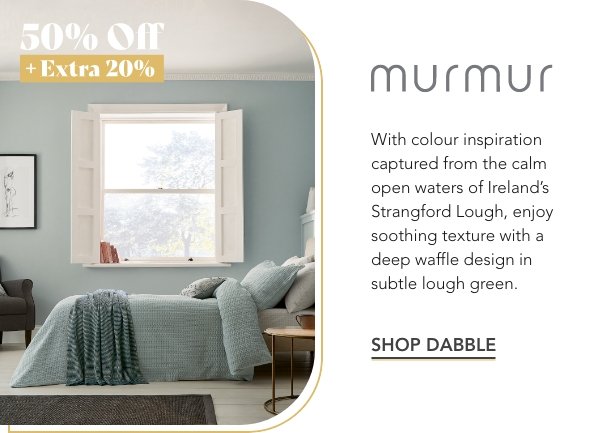 Murmur Dabble Bedding in Lough Green