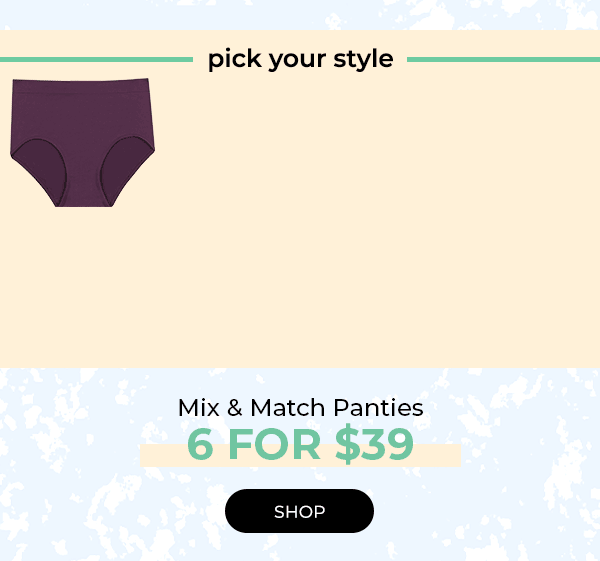 Panties 6/$39