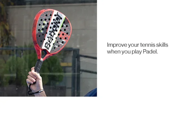 Improve your tennis skills when you play Padel.