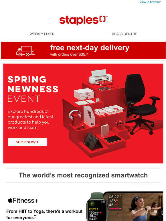 Staples Canada See what's new at Staples Milled