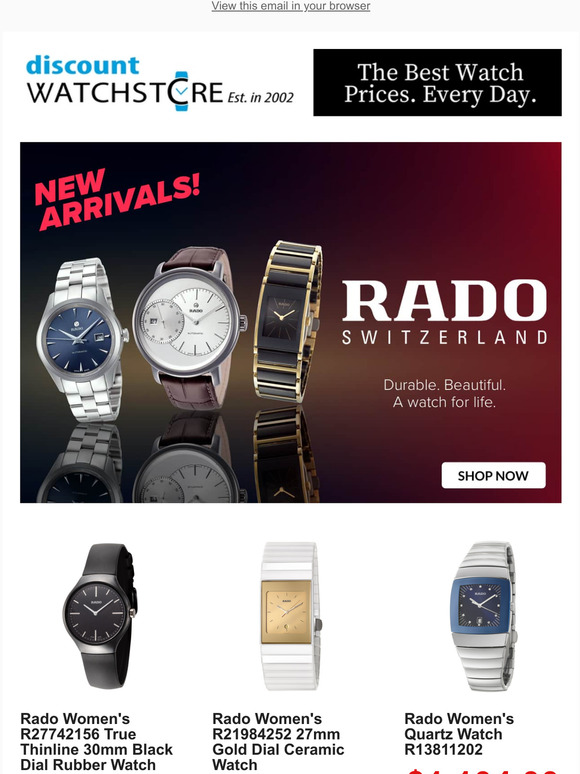 Rado discount best sale