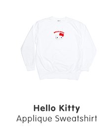 Hello Kitty Applique Sweatshirt