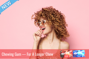 Mouth Off Chewing Gum- longer chew