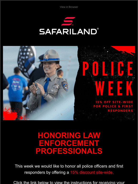 the safariland group Exclusive Discount Police & First Responders