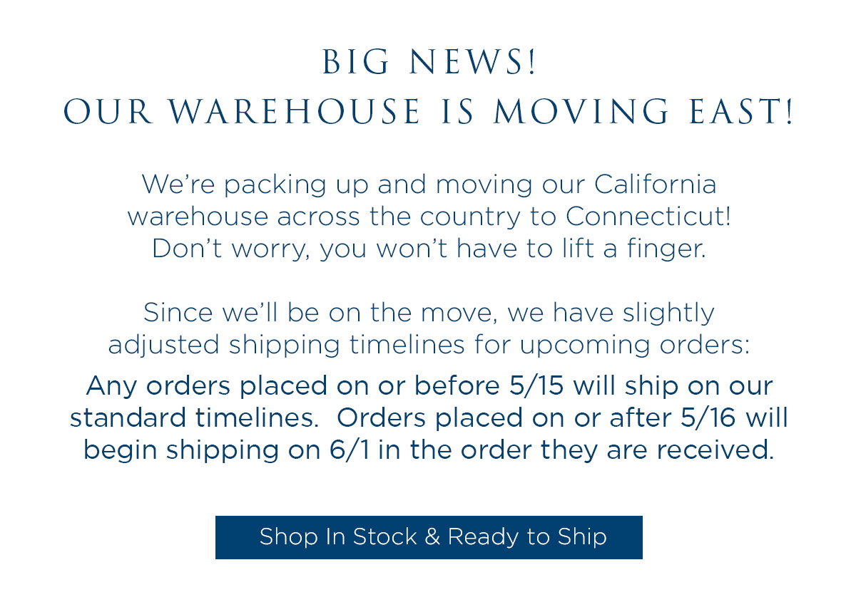 We’re Moving