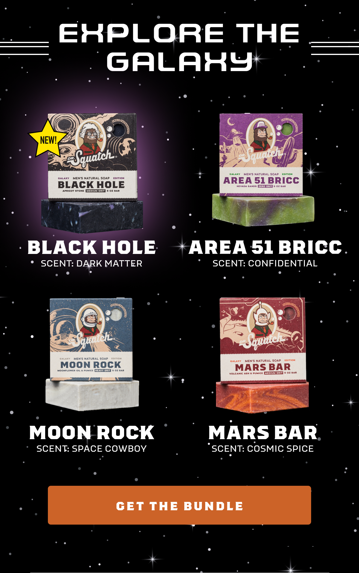 Explore the Galaxy - Black Hole - Area 51 - Moon Rock - Mars Bar - GET THE BUNDLE