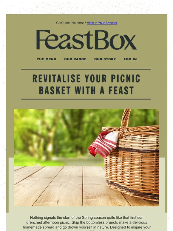 Summer's coming...are you picnic ready? 