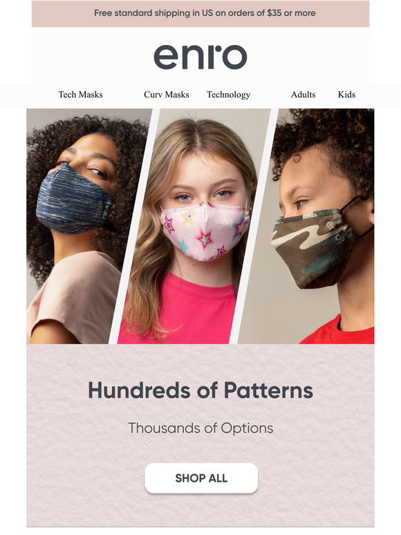 ENRO Since 1919 Everyones Talking About Enro Masks Milled