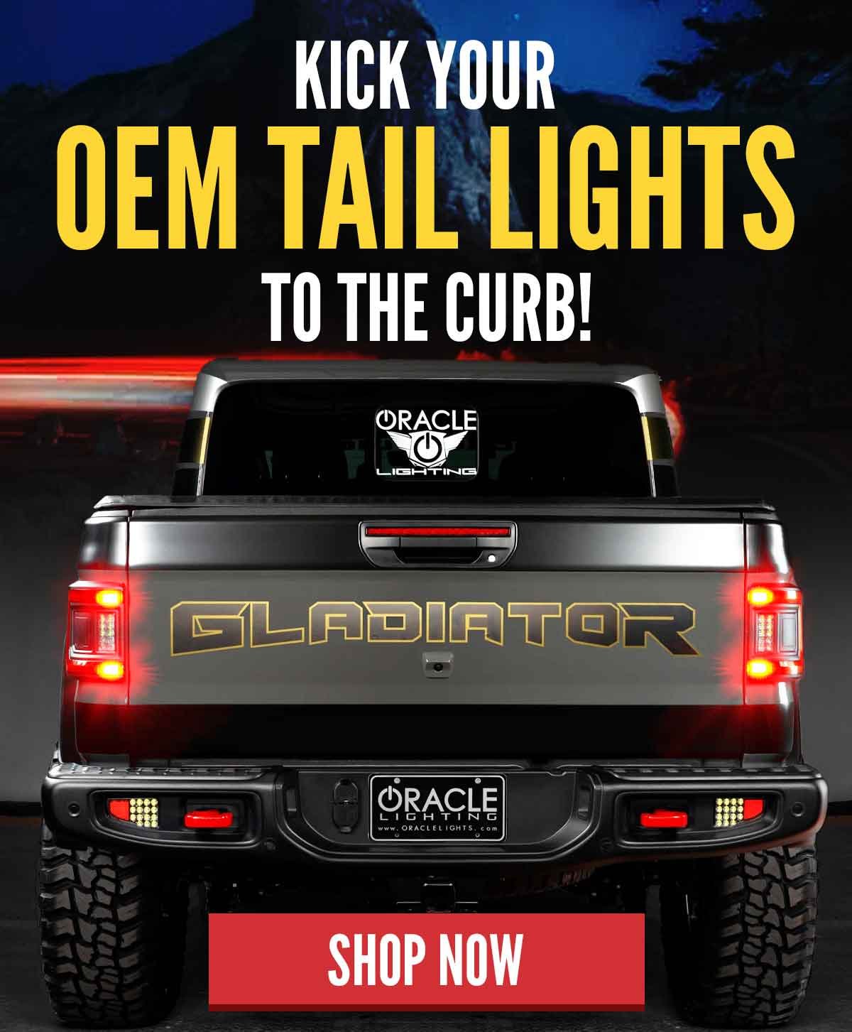 Kick Your OEM Tail Lights To The Curb!