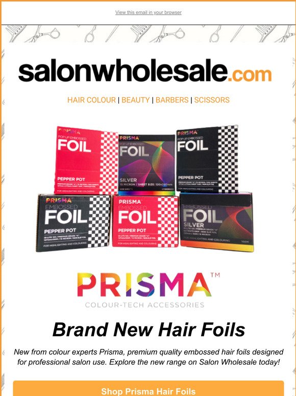 Brand New Prisma Hair Foils 