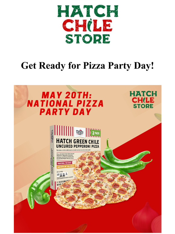 The Hatch Chile Company Hatch Green Chile + Pizza = Irresistible Milled