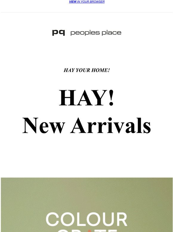 HAY Your Home!